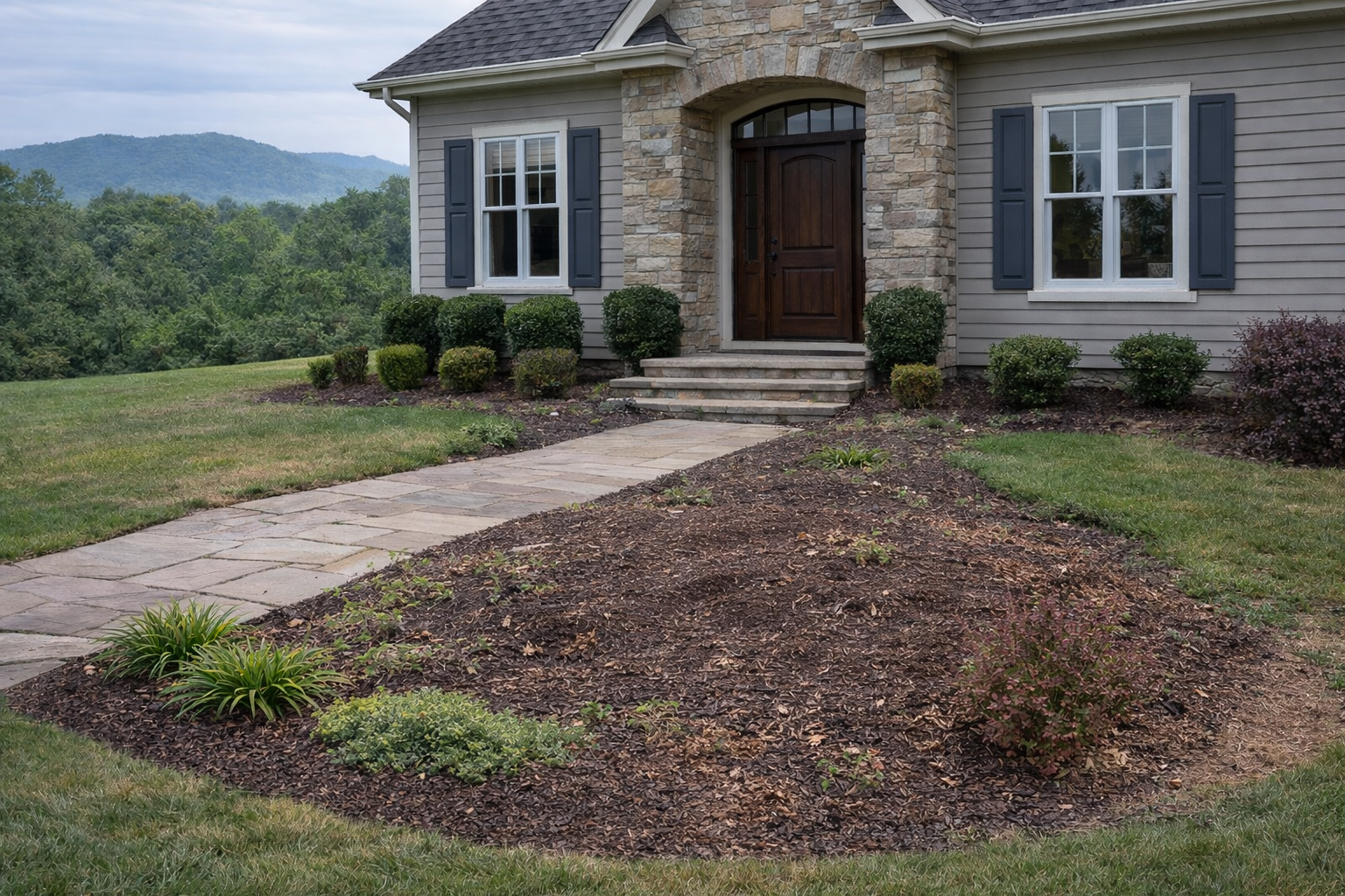 Before landscape photo example
